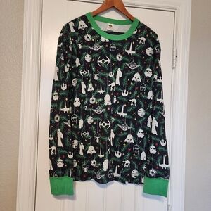 Hanna Andersson Star Wars Ornament‎ Pajama Top Adult Unisex XL